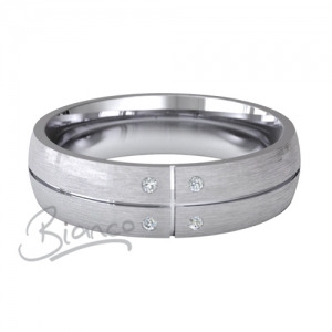 Special Designer Platinum Wedding Ring Solido 